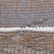 Slate Blue & Taupe Decorative Turkish Vintage Carpet Rug, 176x279 Cm