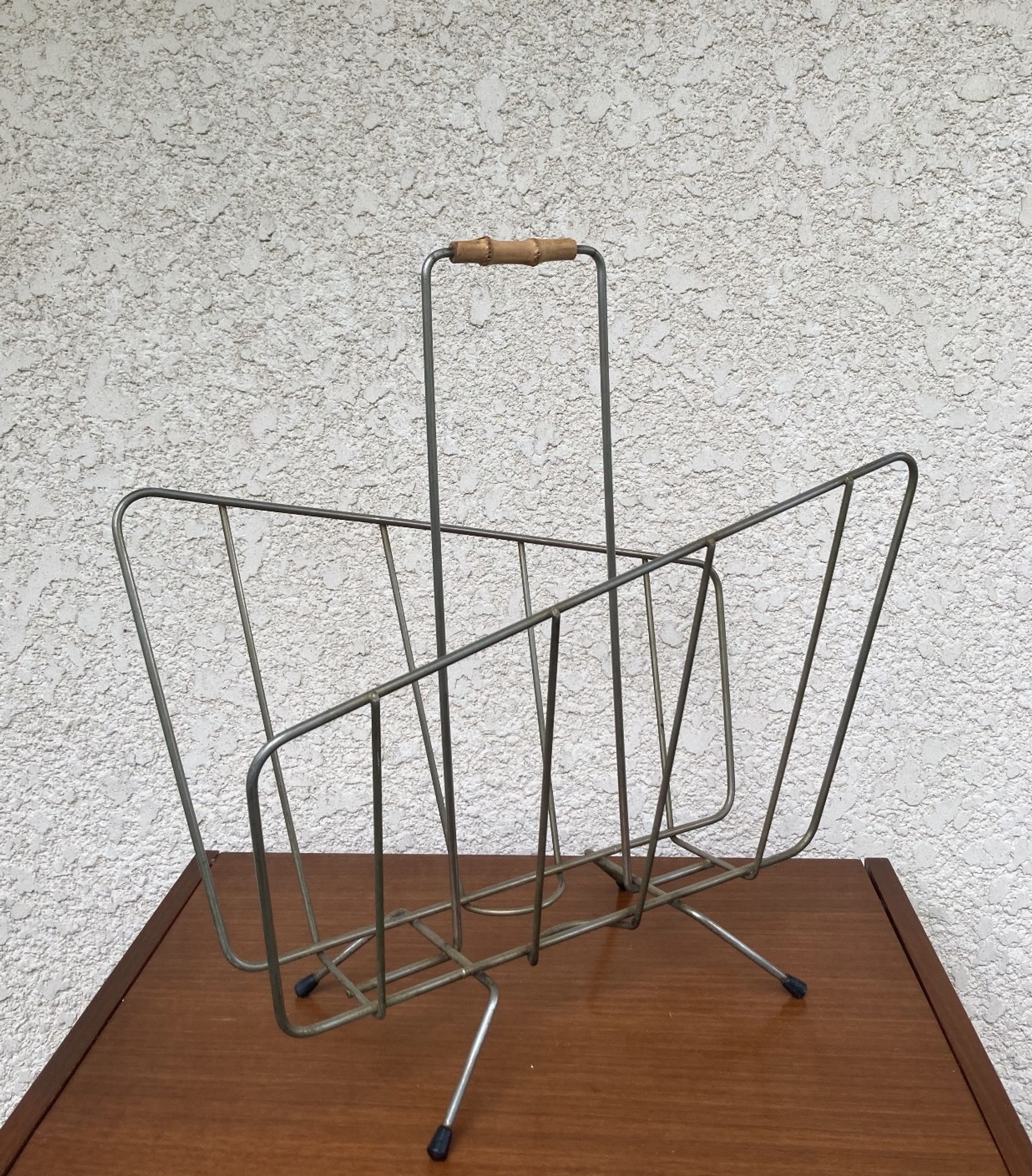 Vintage magazine rack