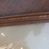 Cadre en bois vitre avec nœud