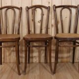 Series x6 bistro chairs n°56 Thonet