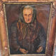 Portrait old provencal woman - late 18th