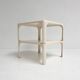 2 side tables Artemide Demetrio 45 by Vico Magistretti, 1960s