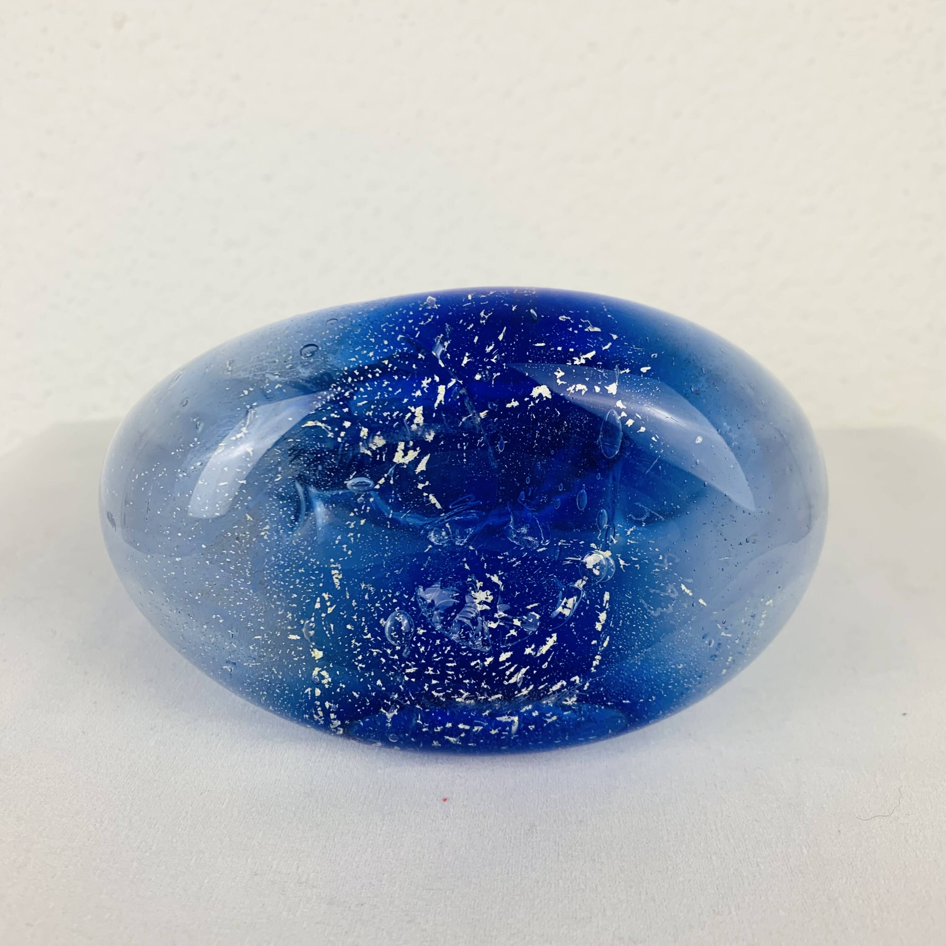 Blown glass vase signed Jon Slatcher 1993