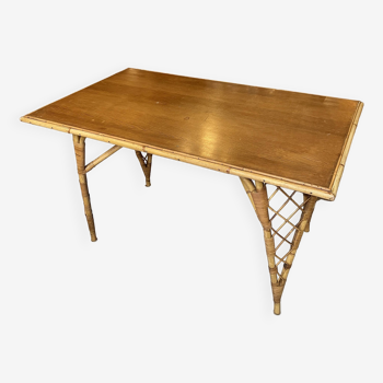 Table rotin années 60