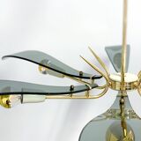 Large Dahlia-style chandelier