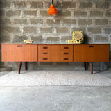 Enfilade scandinave vintage en teck, 1970