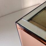 2 70s planters with amber mirror