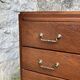 Vintage commode with tapered legs