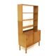 Scandinavian oak chest of drawers-bookcase, Sweden, 1960