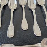 Charles Salomon Mahler (1824-1841) - Set of 12 table spoons - In solid silver 950/1000