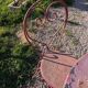 Wrought iron garden furniture