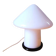 Mushroom lamp made of blown glass from Murano, 1970.