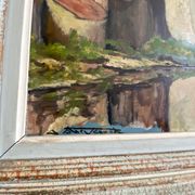 Peinture ville fortifiée