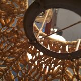 Hanging Lampshade in rafia