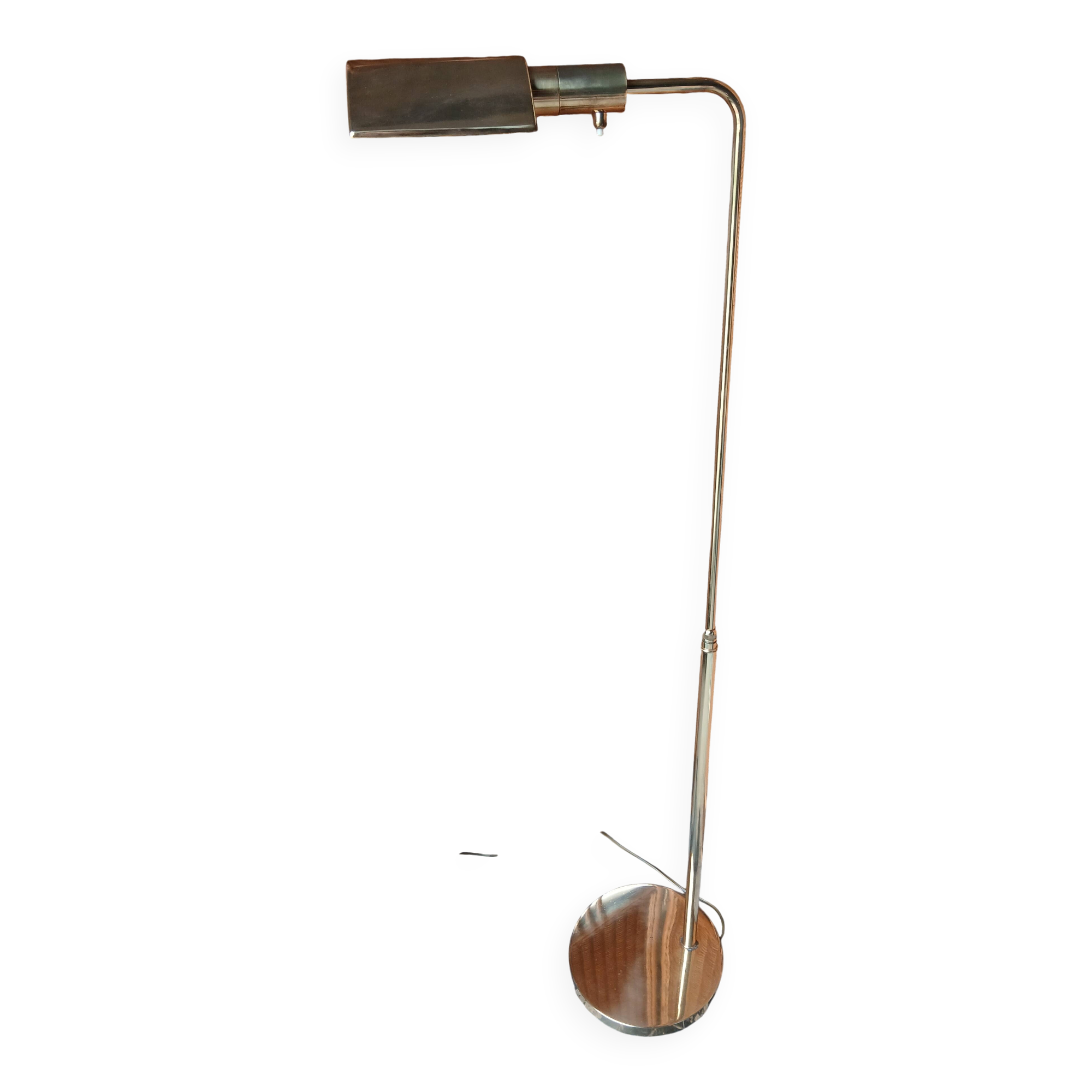 Lampadaire doré