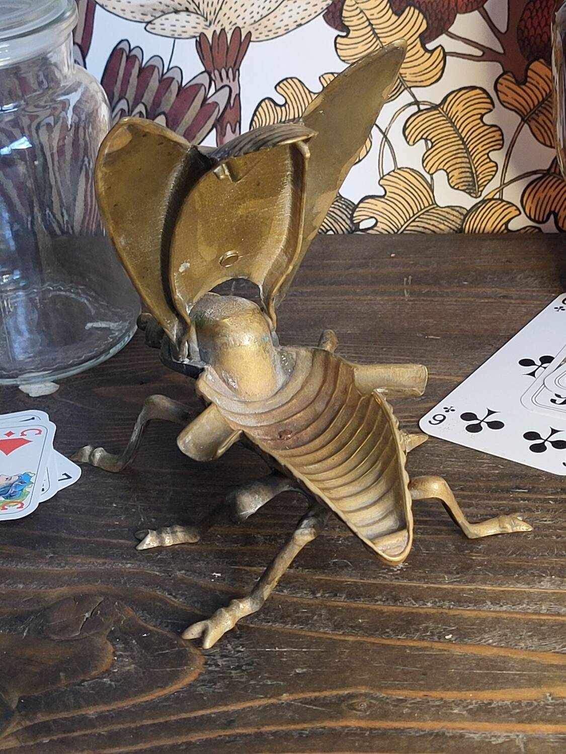 Vintage insect ashtray