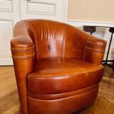 Fauteuil pivotant Romeo by Claude Dalle