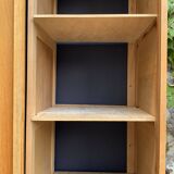 Vintage wardrobe with compass feet 1960