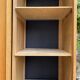 Vintage wardrobe with compass feet 1960