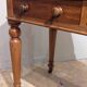 Bureau anglais en acajou