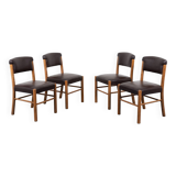 Chaises italiennes modernes du milieu du siècle, 1960