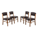 Chaises italiennes modernes du milieu du siècle, 1960