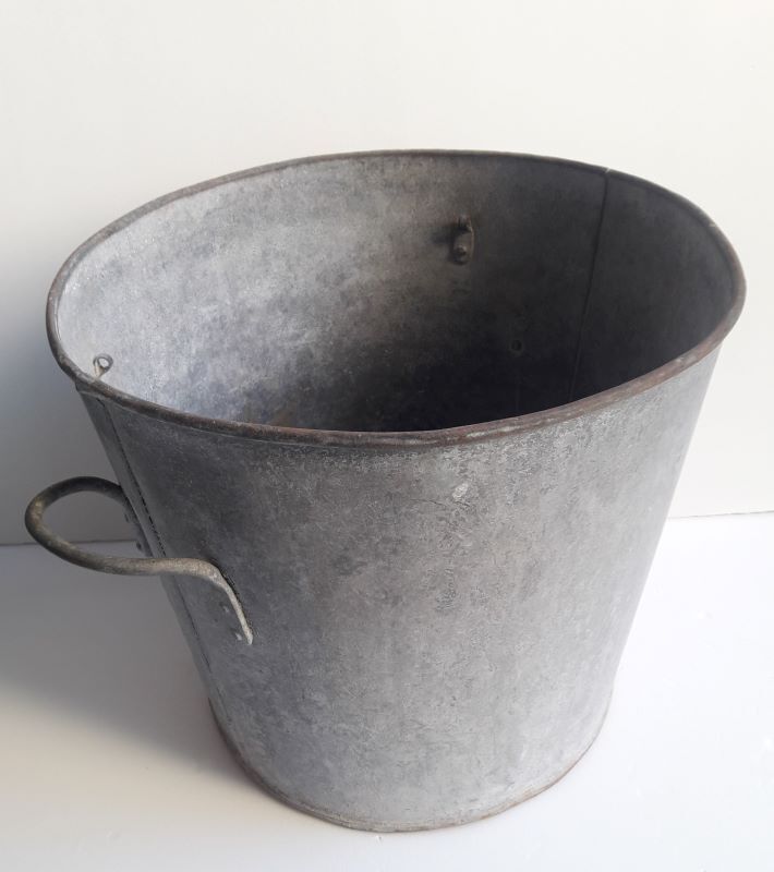 laundry machine H33cm in zinc garden