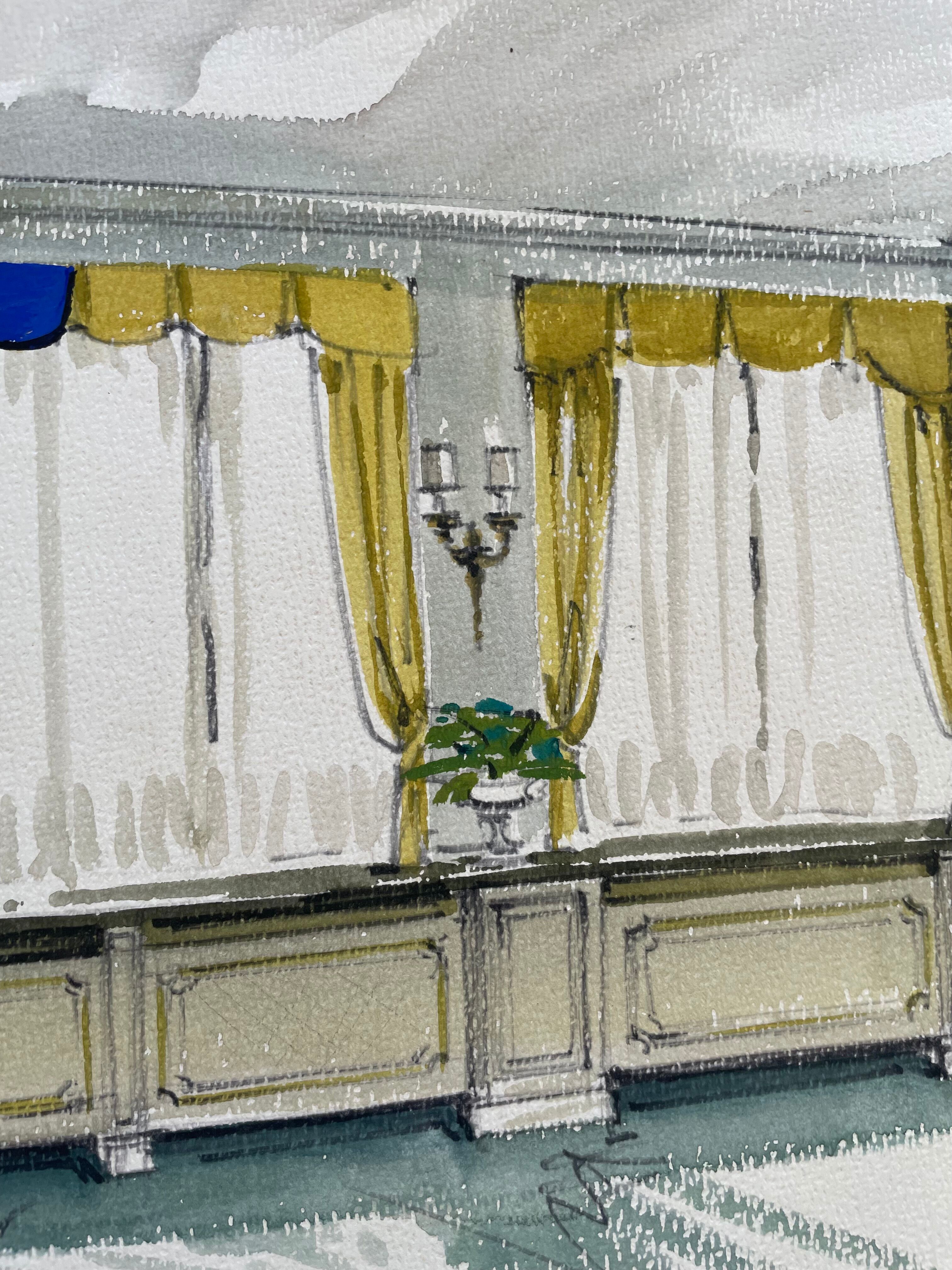 Painting decorative art interior architecture 30-50s