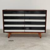 Commode U-453 noire par Jiri Jiroutek pour Interier Praha 1960