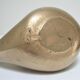 Pichet sculptural fonte laiton massif vintage