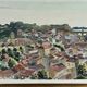 Painting / watercolor landscape of Provence signed Jean Ordonneaud 1983