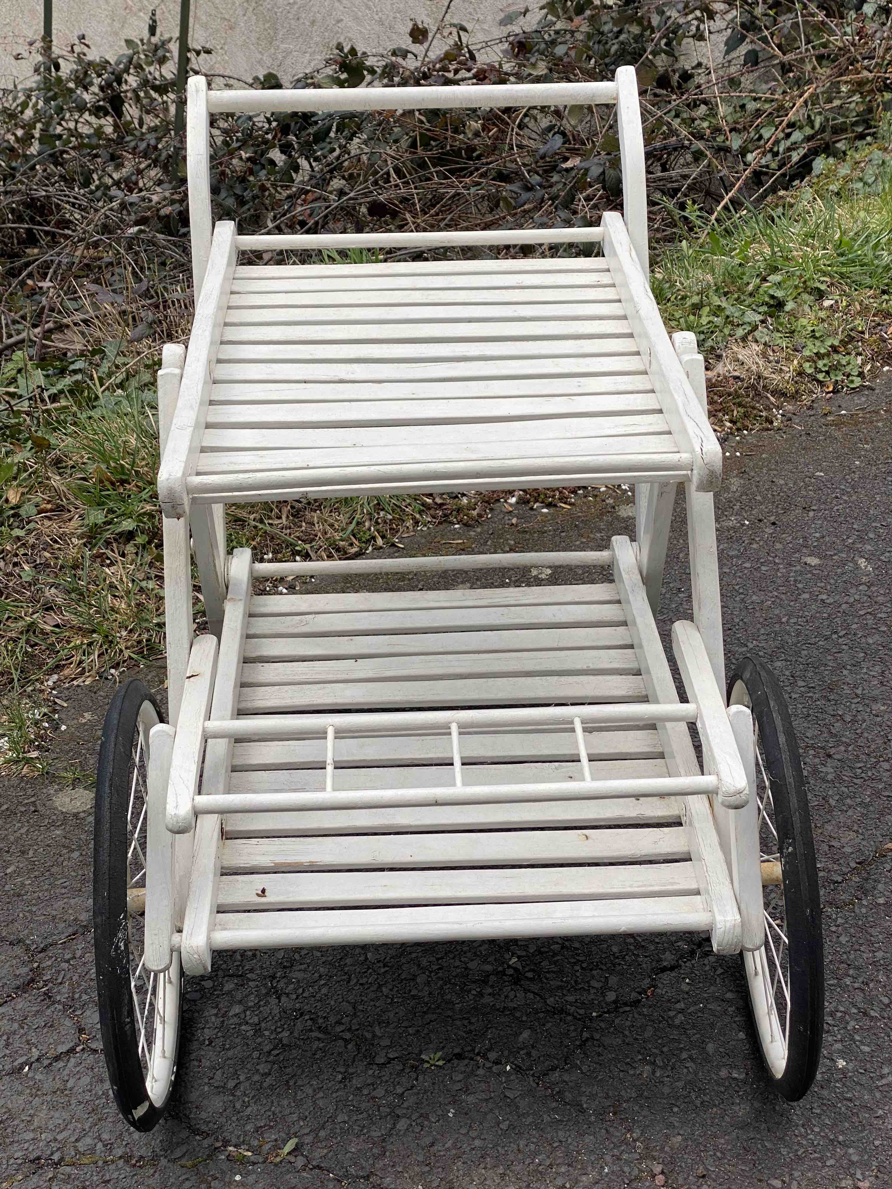 Folding vintage garden furniture