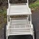 Folding vintage garden furniture
