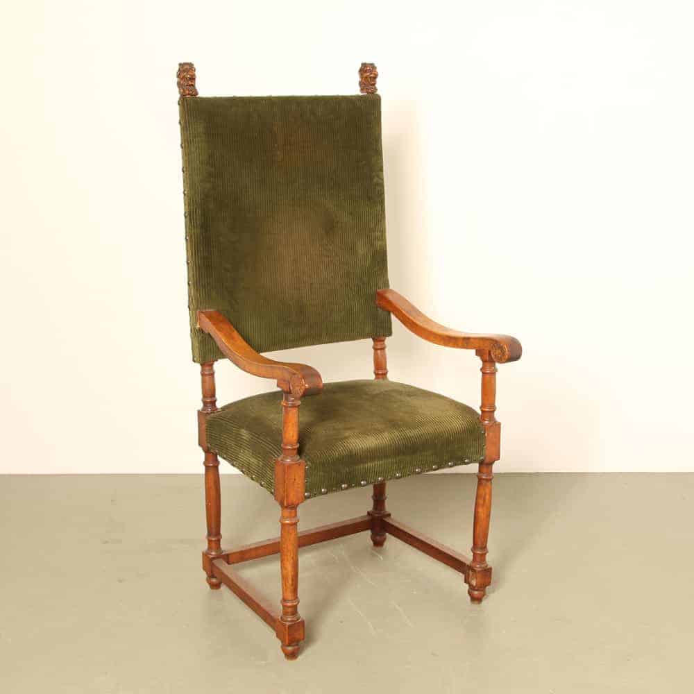 French armchair from the 19th century