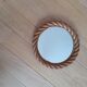 Sisal round mirror