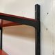 Tomado Holland vintage wall support black steel orange from the 1970s