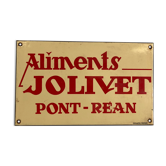 Plaque émaillée ancienne