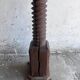 Ancient pedestal from a wine press.