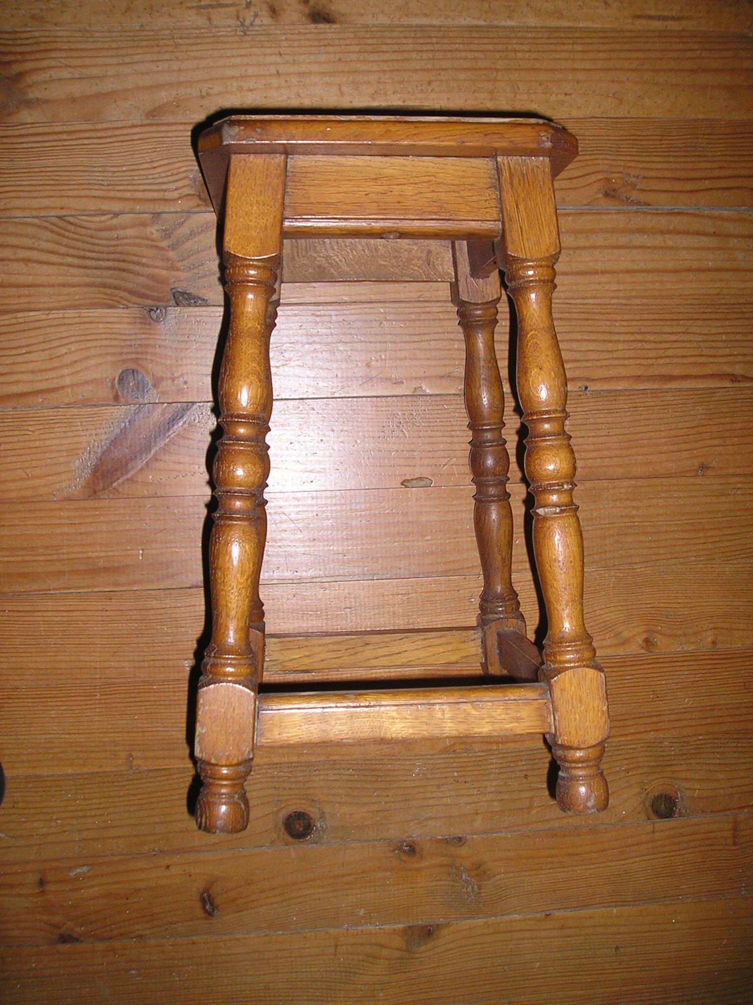 Wooden stool