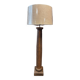 Lampe pied en chêne massif