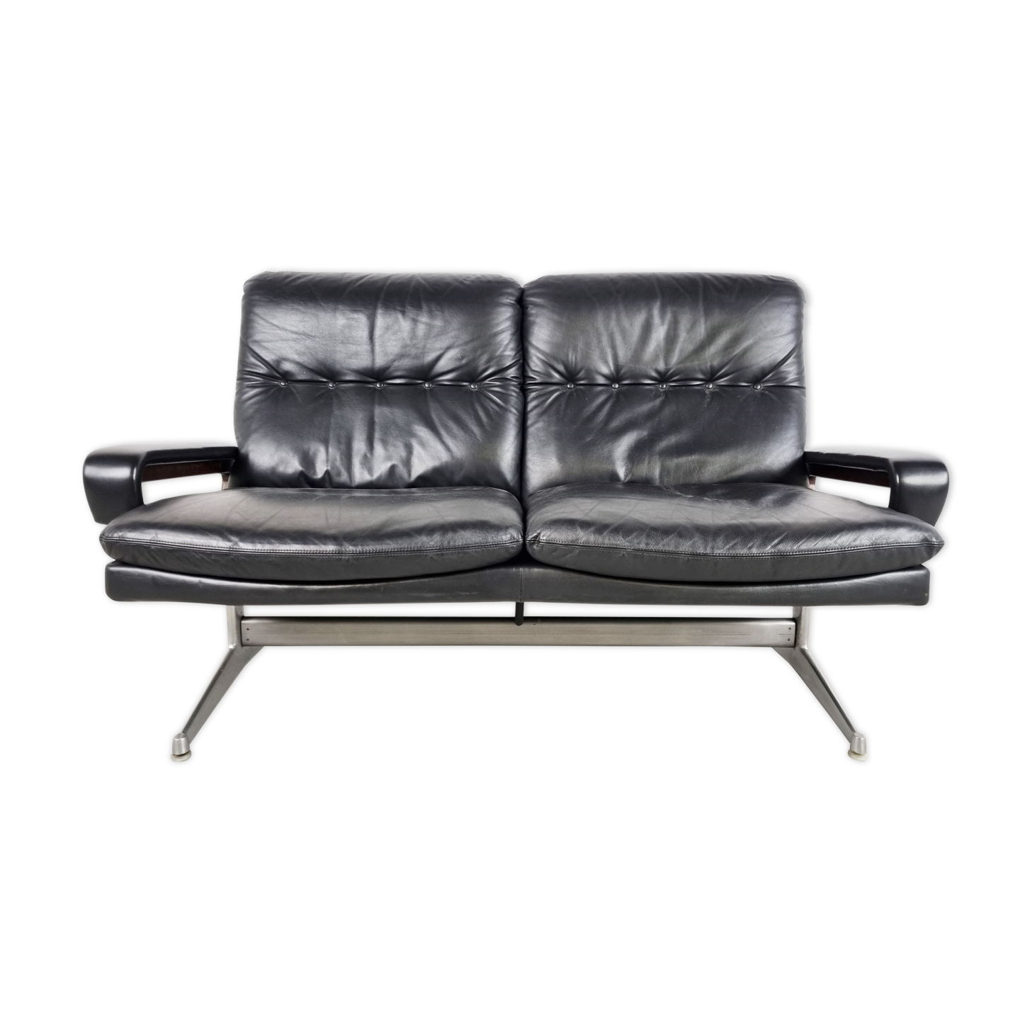 Vintage strässle international king sofa by andré vandenbeuck, 1960s
