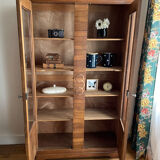 Art Deco glass cabinet