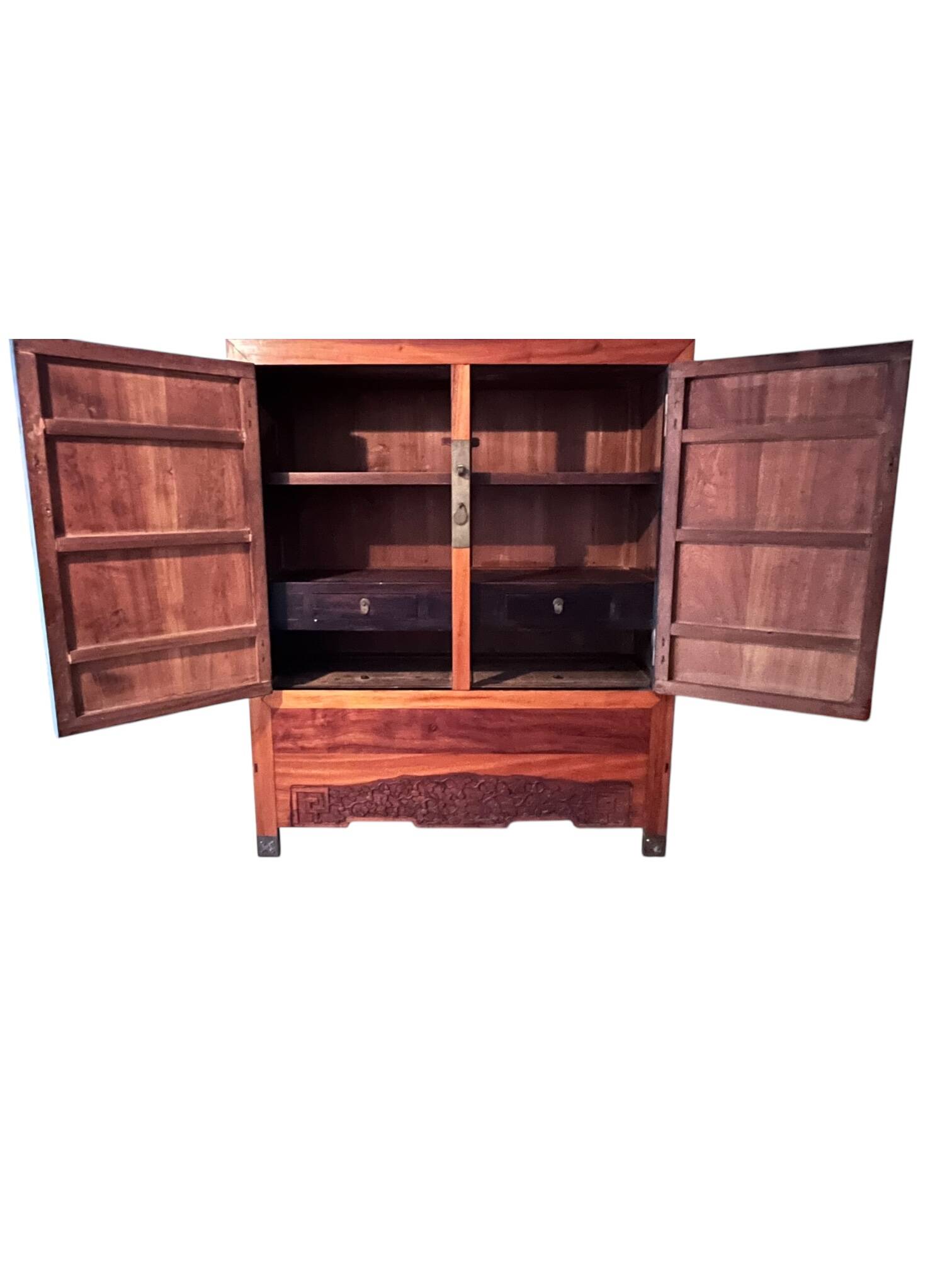 Two-part buffet - camphor wood - China