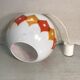 Old opaline hanging lamp years 70