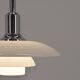 Danish pendant lamp PH 3/2 designed by Poul Henningsen for Louis Poulsen
