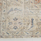Tapis de ferme floral de couleur neutre 362x257cm