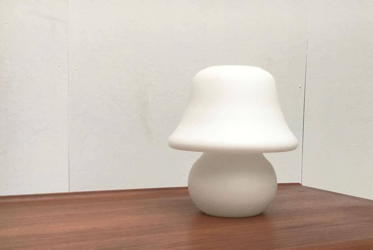 Lampe de table champignon vintage allemande de Hustadt Leuchten
