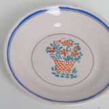 Assiettes creuses anciennes