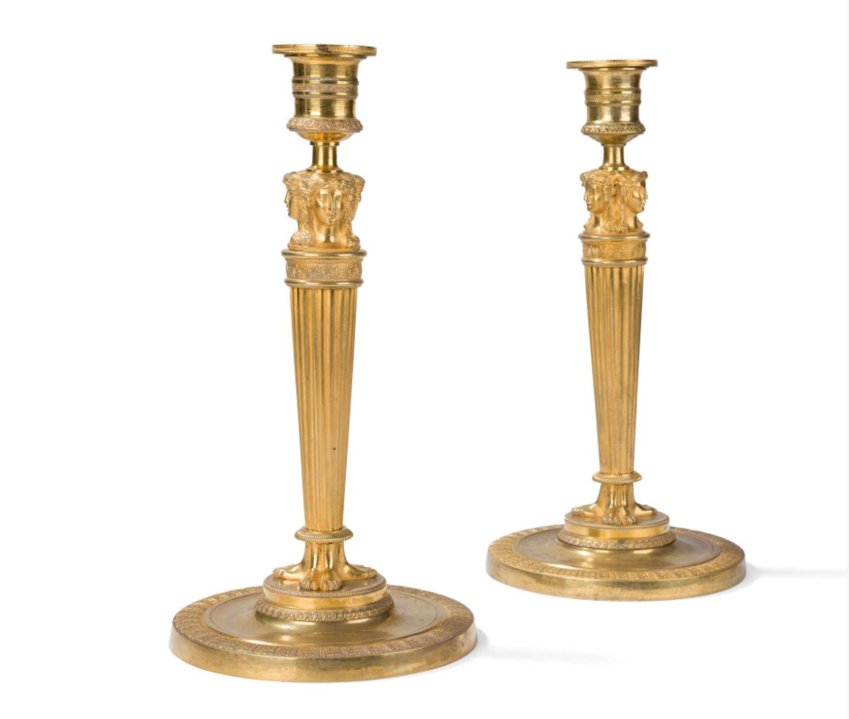 Pair of candlesticks - 2nd Empire period
