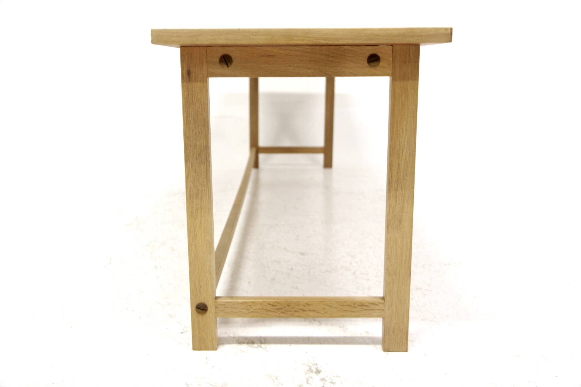 Scandinavian oak bench, Sweden, 1960